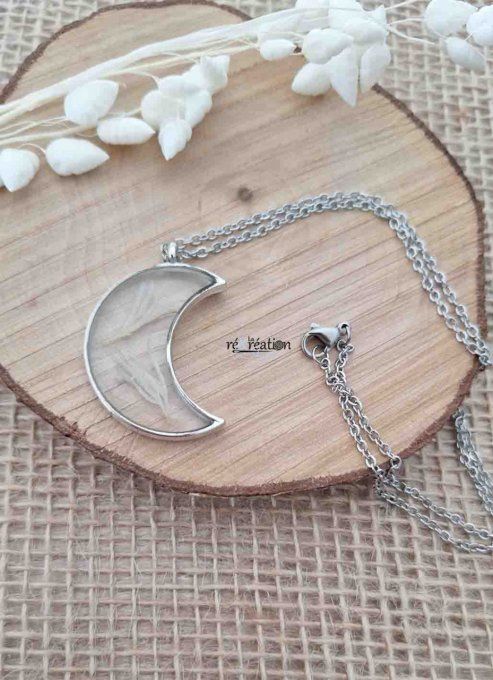 Collier Centaure blanche