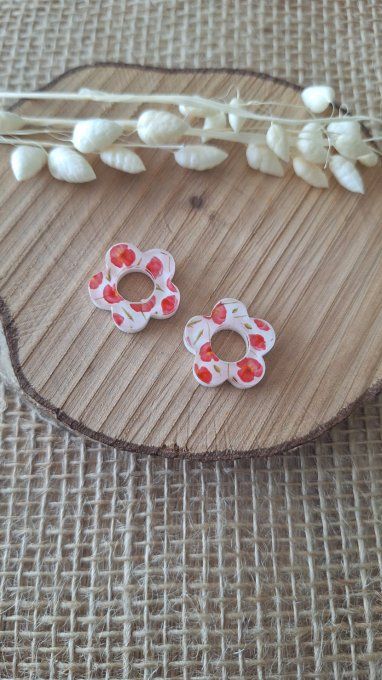 Fleurs pour Créoles - Motif Coquelicot