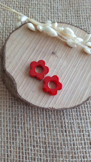 Fleurs pour Créoles - Rouge