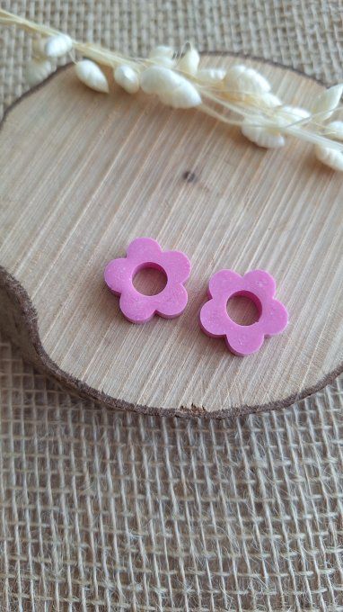 Fleurs pour Créoles - Rose pastel