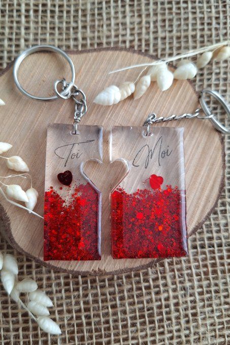 Porte-clé “Toi & Moi”