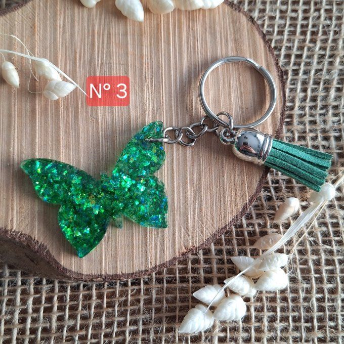 Les papillons paillettes 6 coloris disponibles