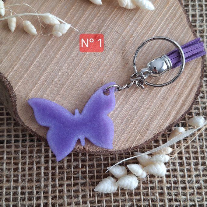 Les papillons colorés 6 coloris disponibles 