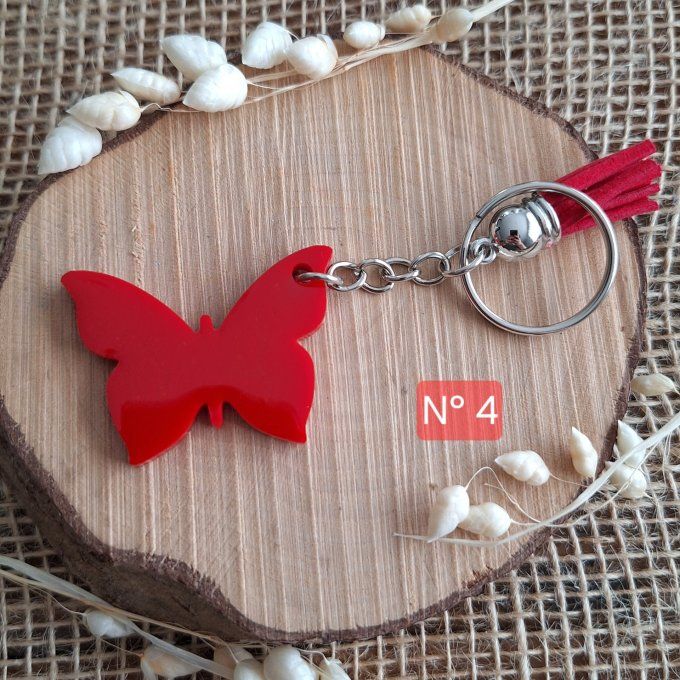 Les papillons colorés 6 coloris disponibles 