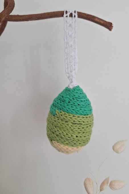 Oeuf de Pâques Éclat Végétal