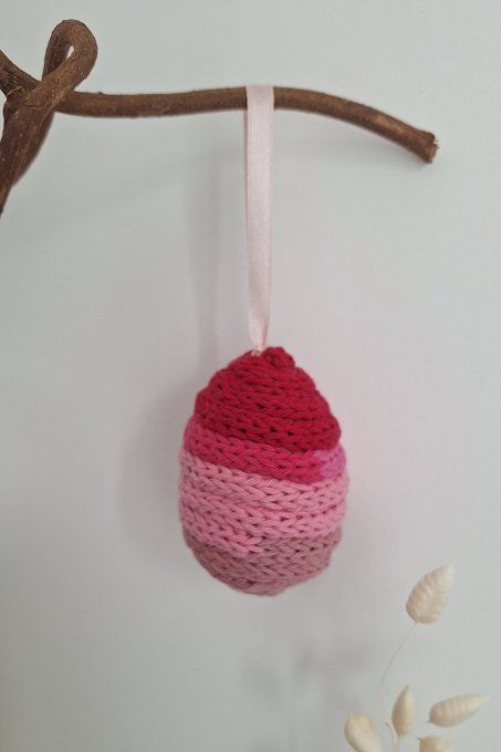 Oeuf de Pâques Aurore rosée