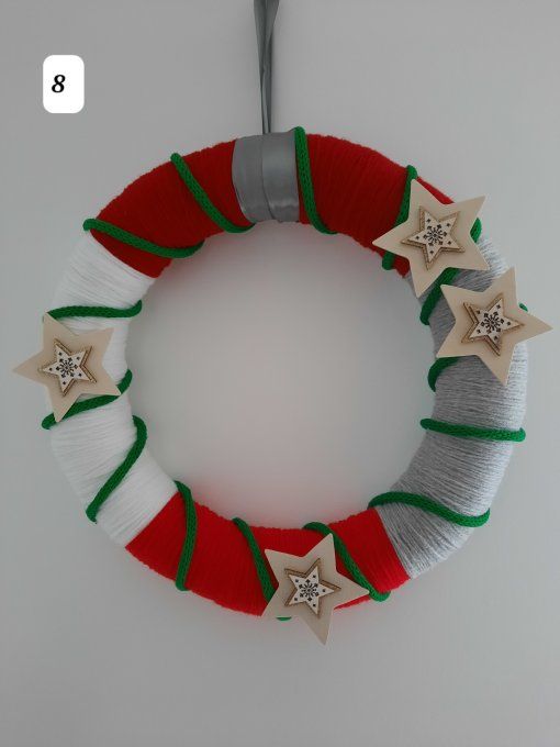 Couronne Bois et Laine