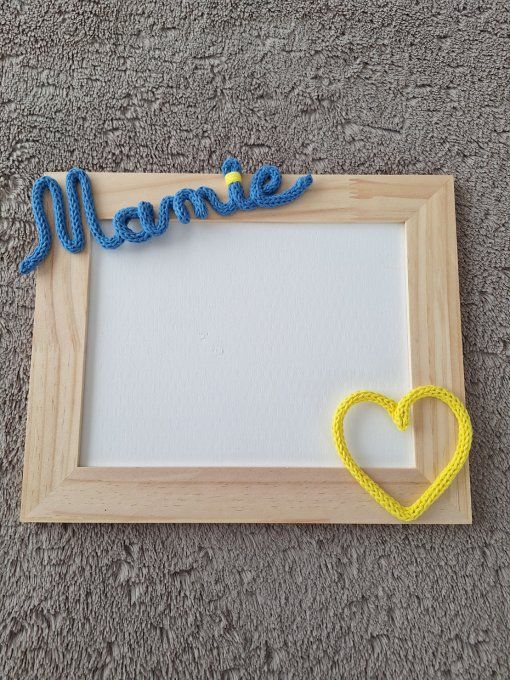 Cadre photo coeur