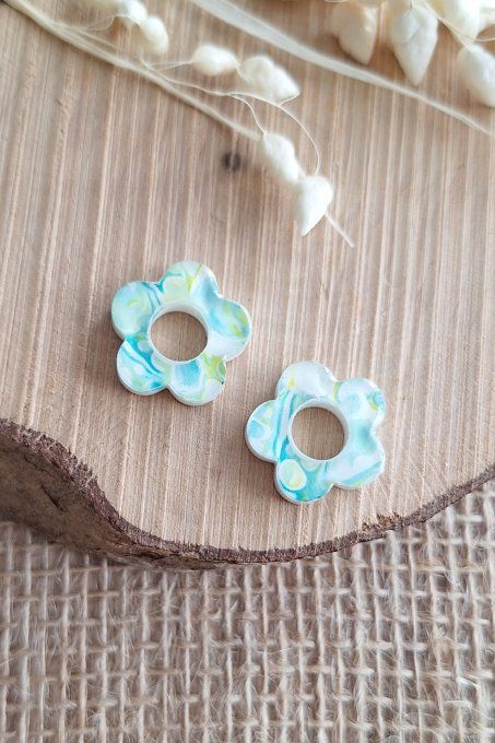 Fleurs pour Créoles - Motif Marbré