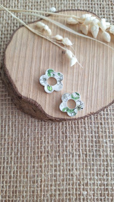Fleurs pour Créoles - Motif Fleurs et Feuillage