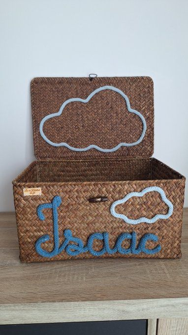 Coffre à jouet forme basique personnalisable