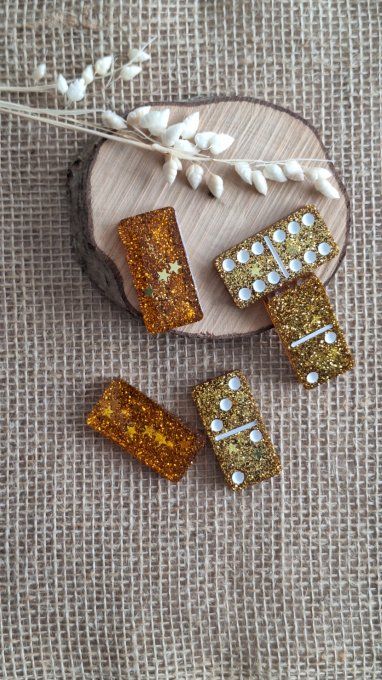 Jeu de dominos Éclats d'or