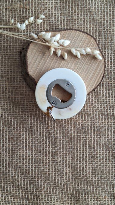 Le rond blanc orange