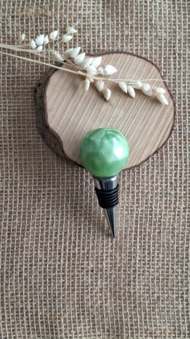 Bouchon de vin vert