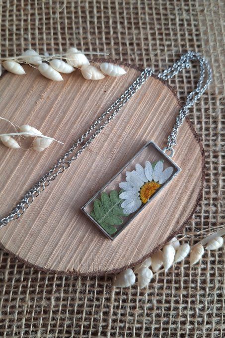 Collier Marguerite et Fougère