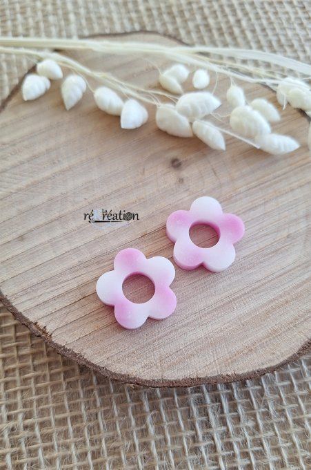 Fleurs pour Créoles - Rose et Blanche