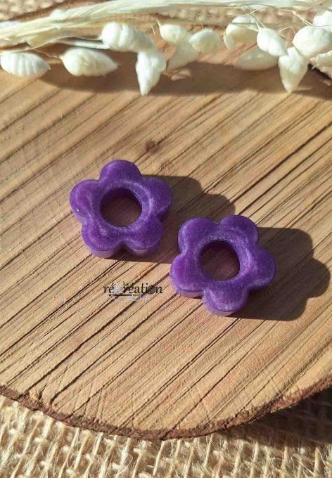 Fleurs pour Créoles - Violet 