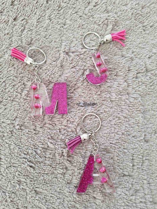 Porte-clés Fleur de Quartz