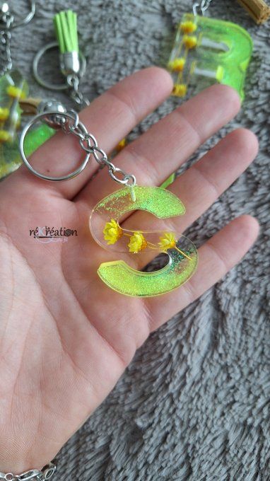 Porte-clés Fleur de Tourmaline