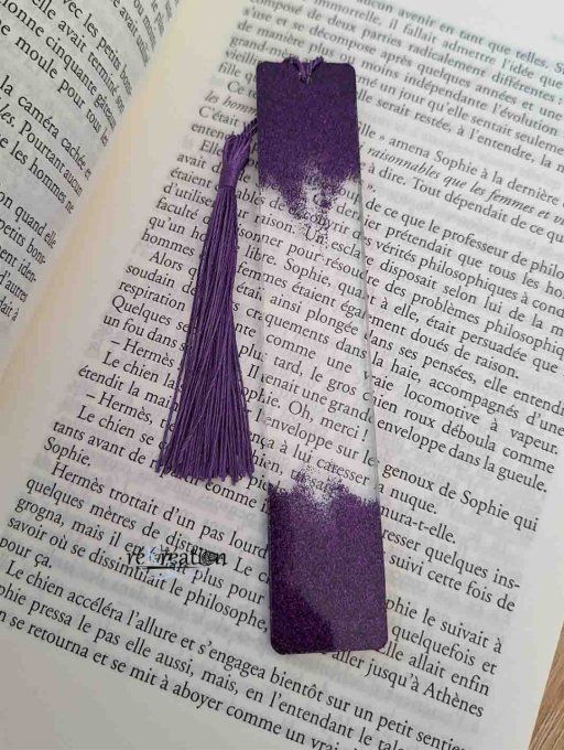 Marque page Indigo